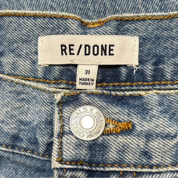 RE/DONE | 70s Stove Pipe Jeans | Favorite Bleu | Size 31 - Picture 4 of 14